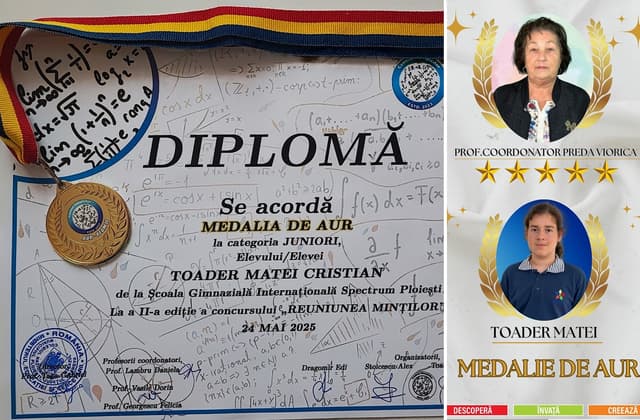  Triumf în Matematică!