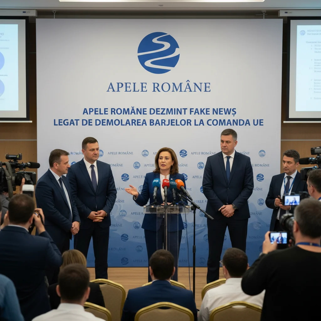 Apele Române infirmă știrea falsă despre demolarea barajelor la cererea UE