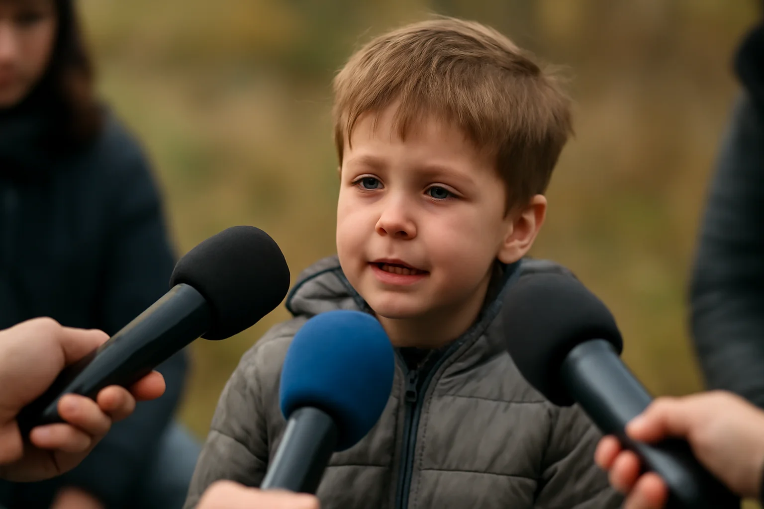 Băiețelul dispărut din Sibiu a spus primele cuvinte după găsire