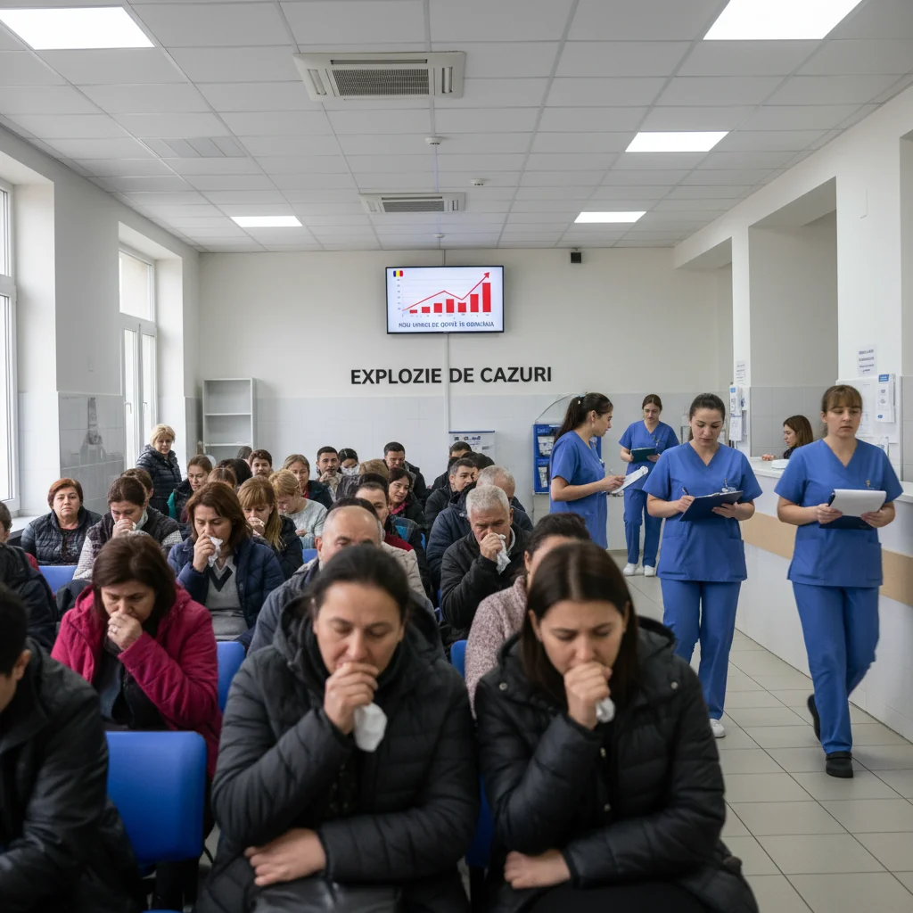 Creștere masivă a cazurilor cu noul virus de gripă