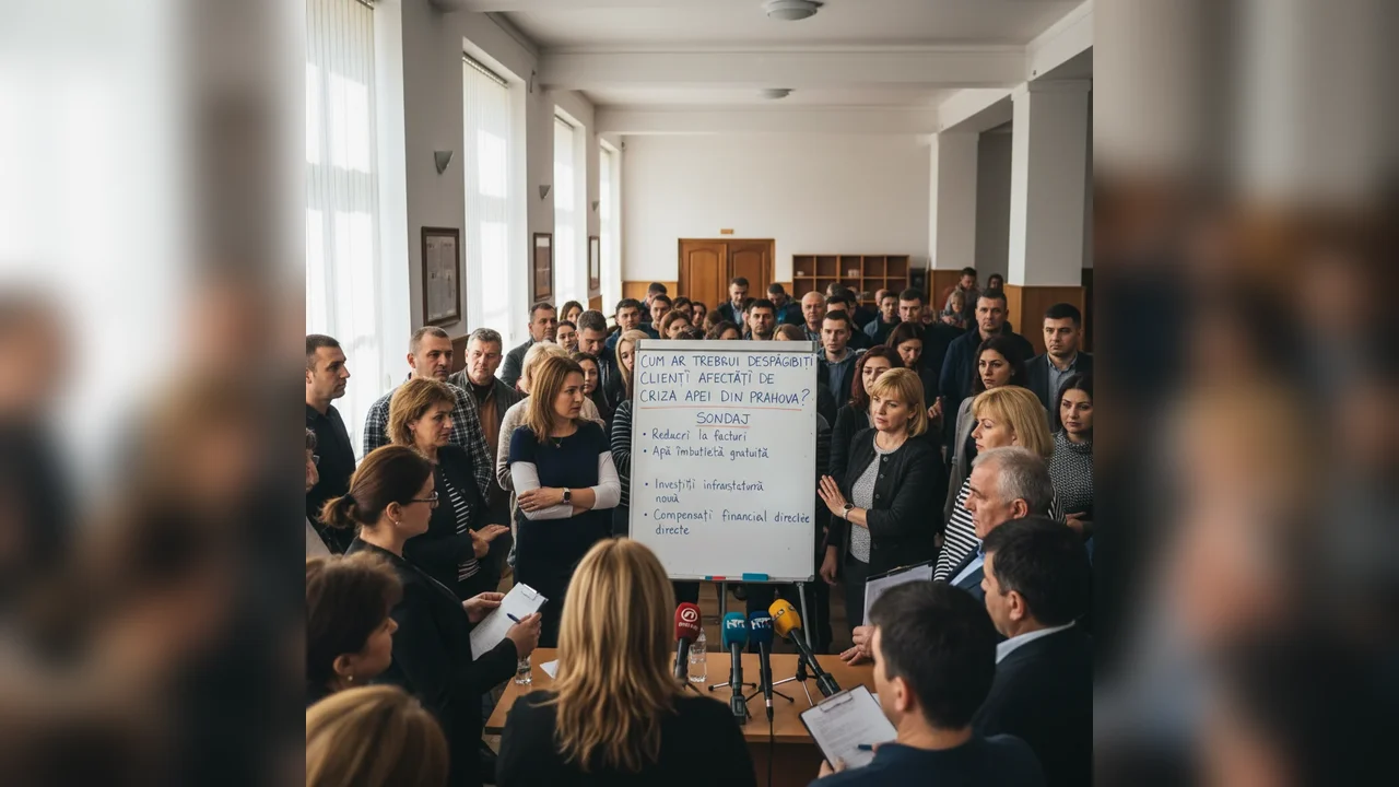 Cum trebuie despăgubiți clienții afectați de criza apei în Prahova? Rezultatele sondajului