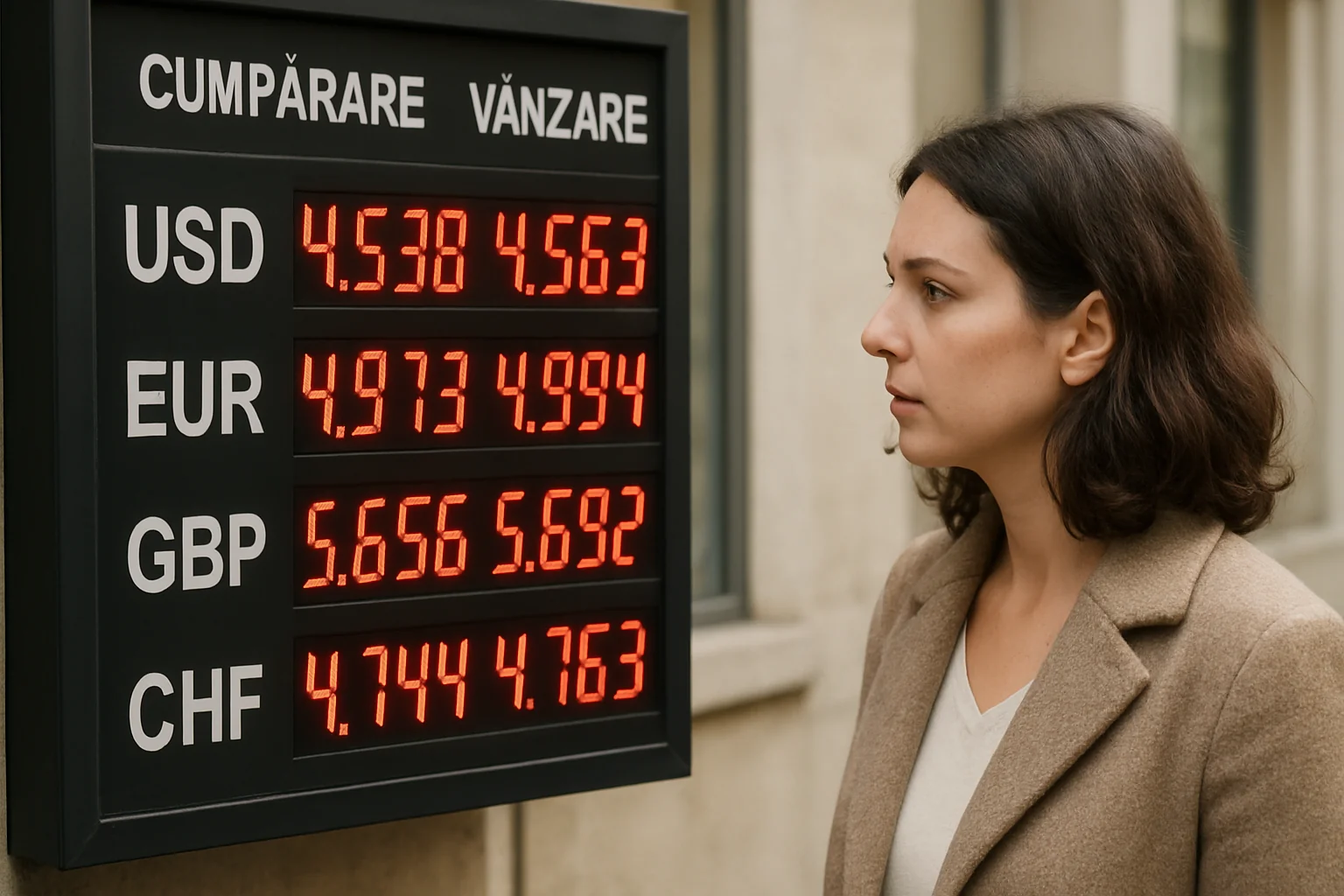 Curs valutar azi (BNR) – 2026-04-20