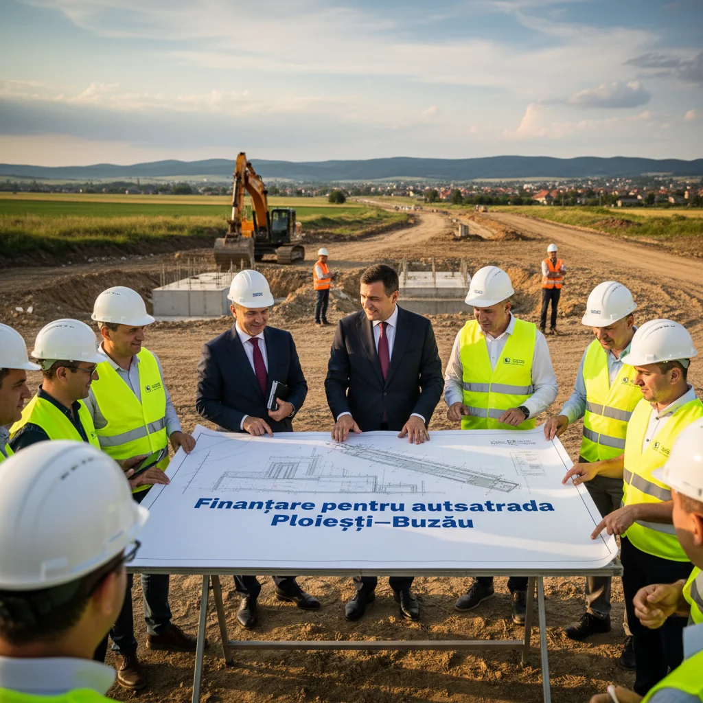 Finanțare anunțată pentru autostrada Ploiești–Buzău, tronson al Autostrăzii Moldovei