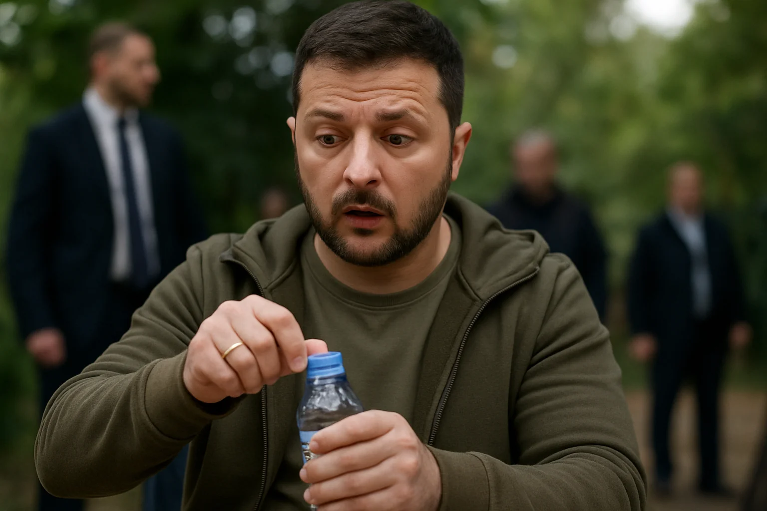 Gestul lui Zelenski la Paris, subiect de ironii online