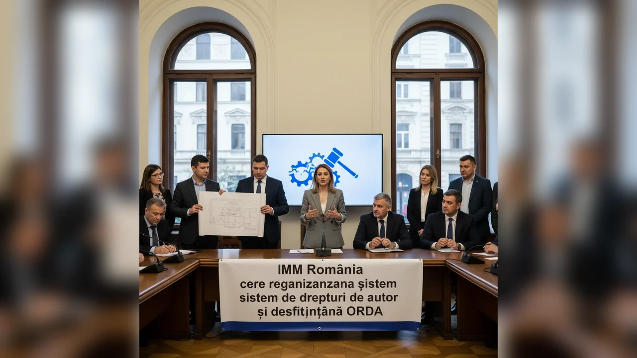 IMM România propune la Ploiești desființarea ORDA și reorganizarea sistemului de drepturi de autor