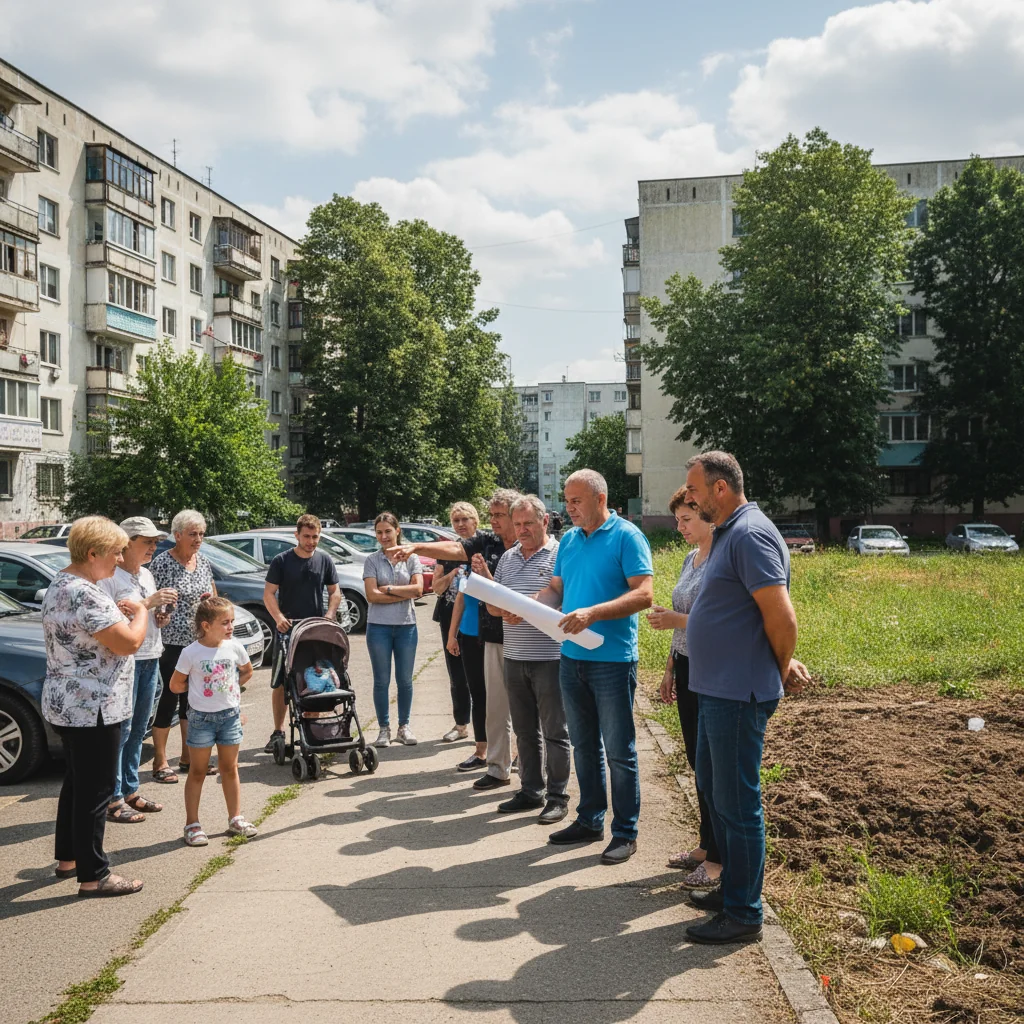 Inițiativă pentru crearea de noi locuri de parcare în cartierul Nord din Ploiești