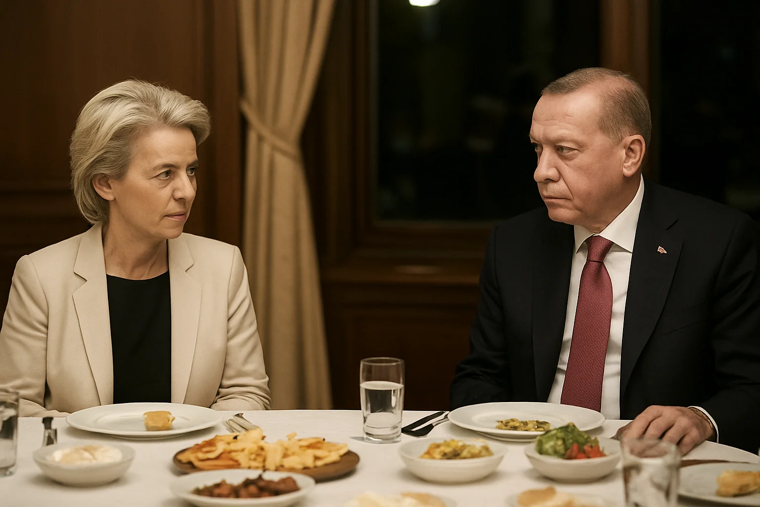 Întâlnire Von der Leyen - Erdogan la Ankara