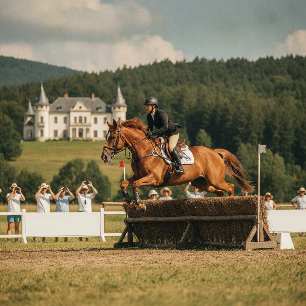 Karpatia Horse Show revine la Florești, pe Domeniul Cantacuzino restaurat