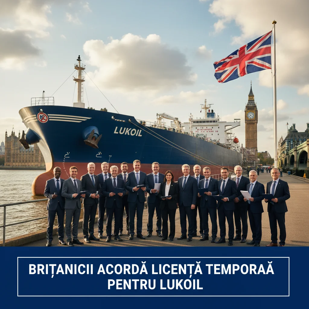 Marea Britanie emite licență temporară pentru Lukoil