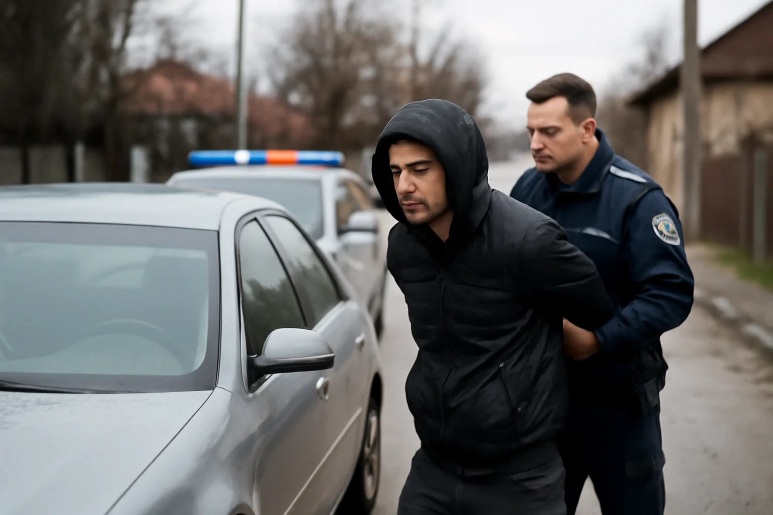 Mașină furată la Băicoi, hoțul prins și reținut de autorități