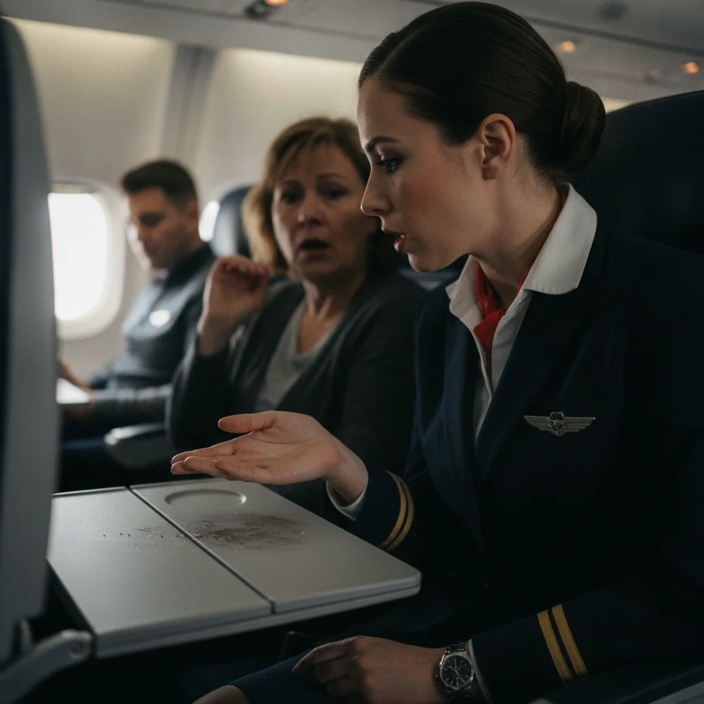 Corectură editorială: retragem materialul despre igiena din avioane