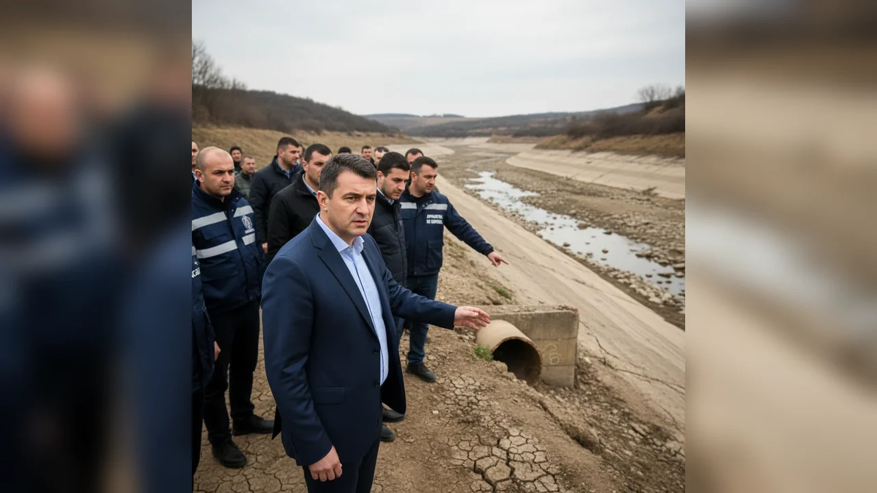 Ministrul Mediului îi acuză pe cei de la Apele Române pentru criza apei din Prahova
