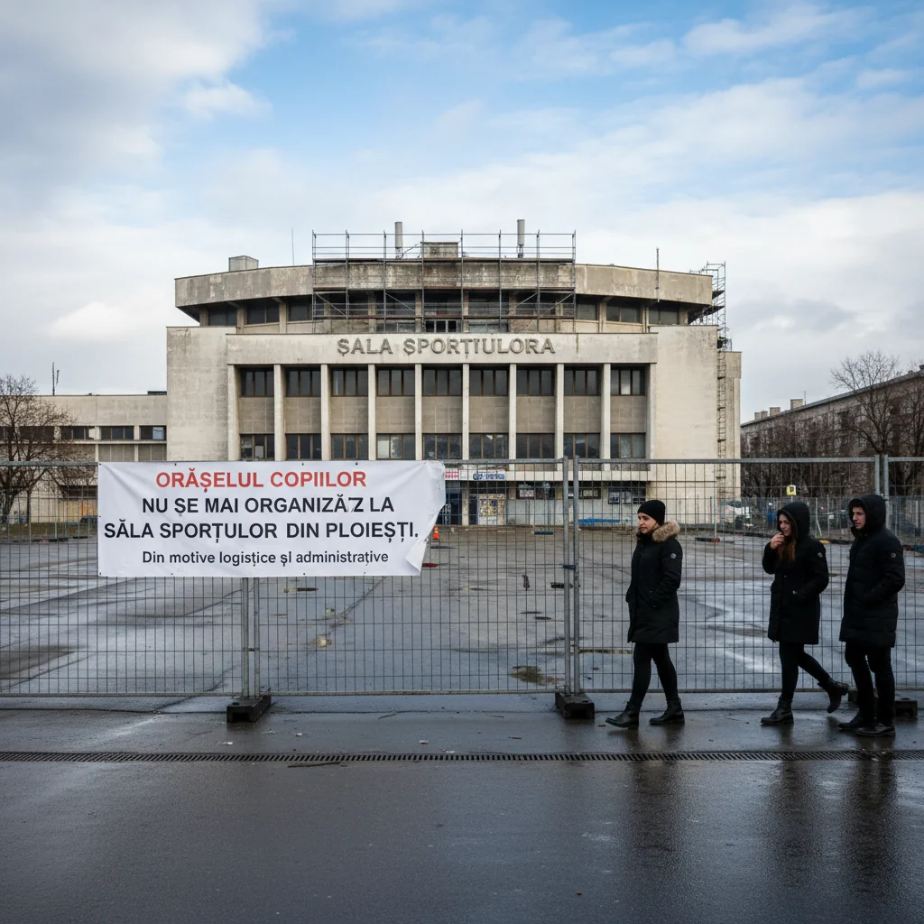 Orășelul Copiilor din Ploiești nu va mai avea loc la Sala Sporturilor