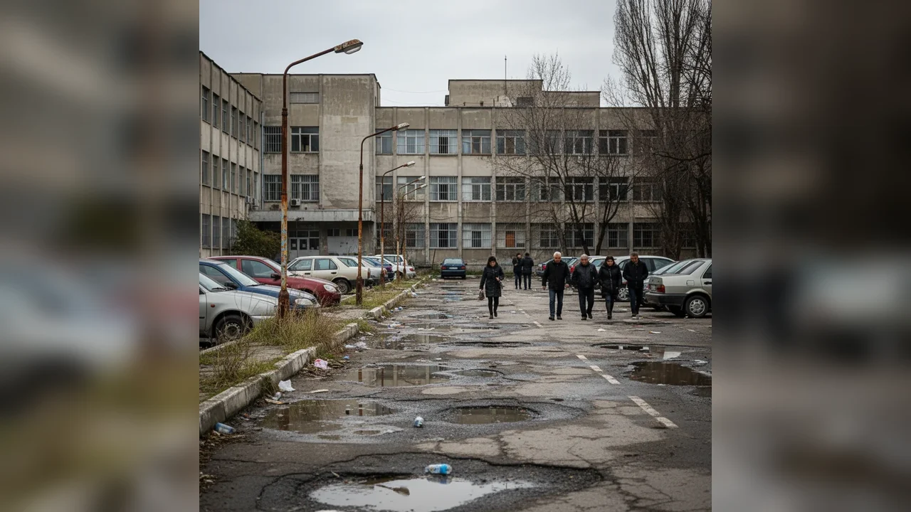 Parcarea Spitalului Județean de Urgență Ploiești, reclamată ca pericol pentru pacienți și aparținători
