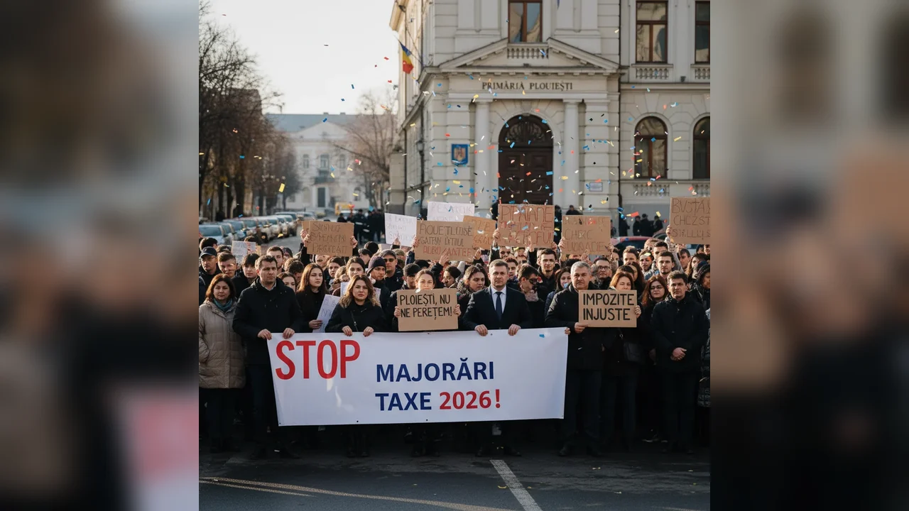 Ploiești: creștere puternică a taxelor și impozitelor locale aprobate pentru anul 2026