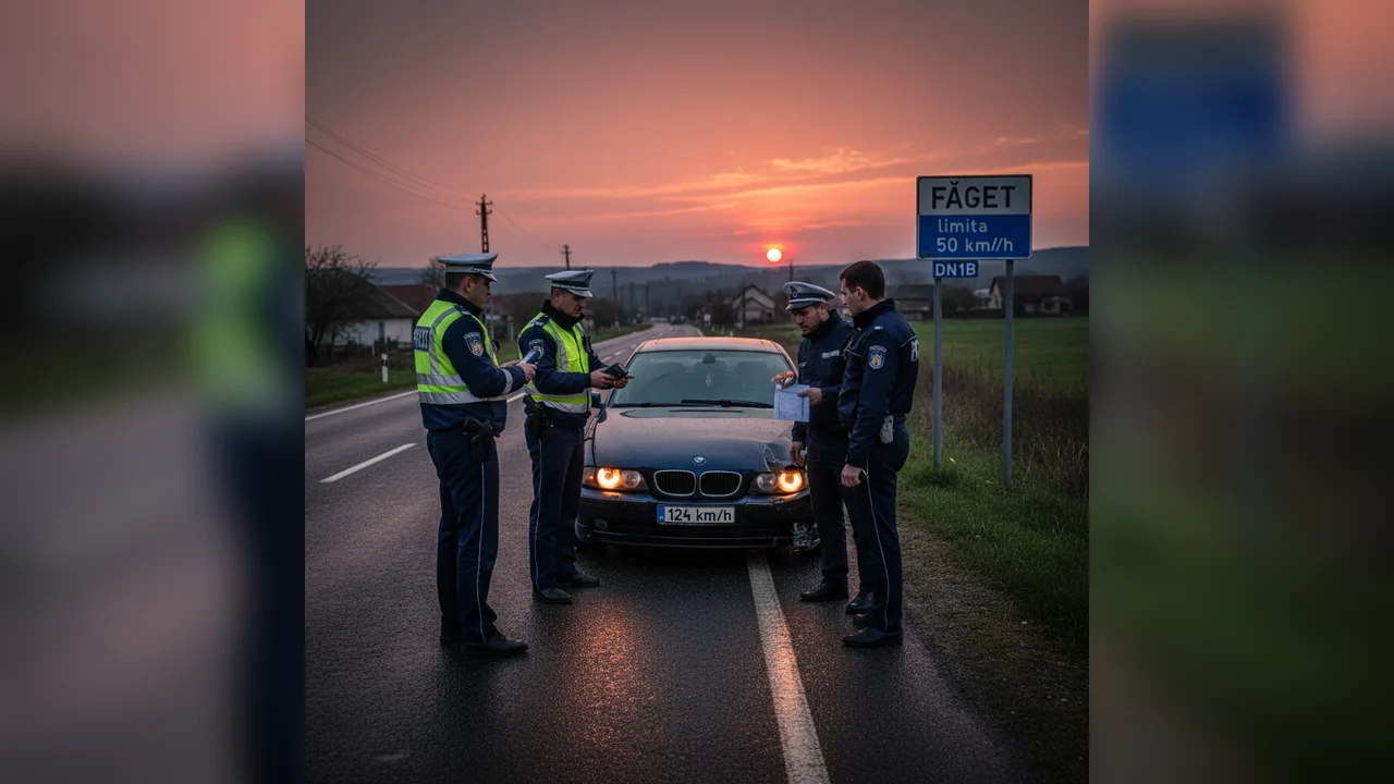 Ploiești: reținut pe Soldat Erou Arhip Nicolae — fără permis, 1,45 mg/l, refuz probe