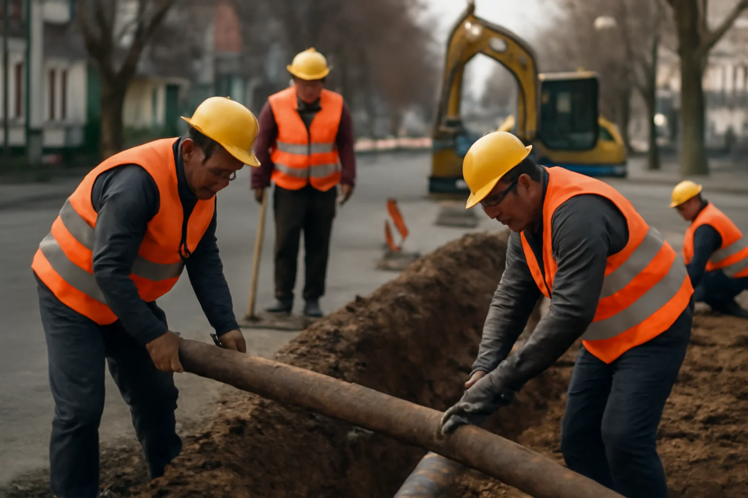 Ploiești, 28.09–02.10: lucrări pe Măgurii, Arinului, Democrației