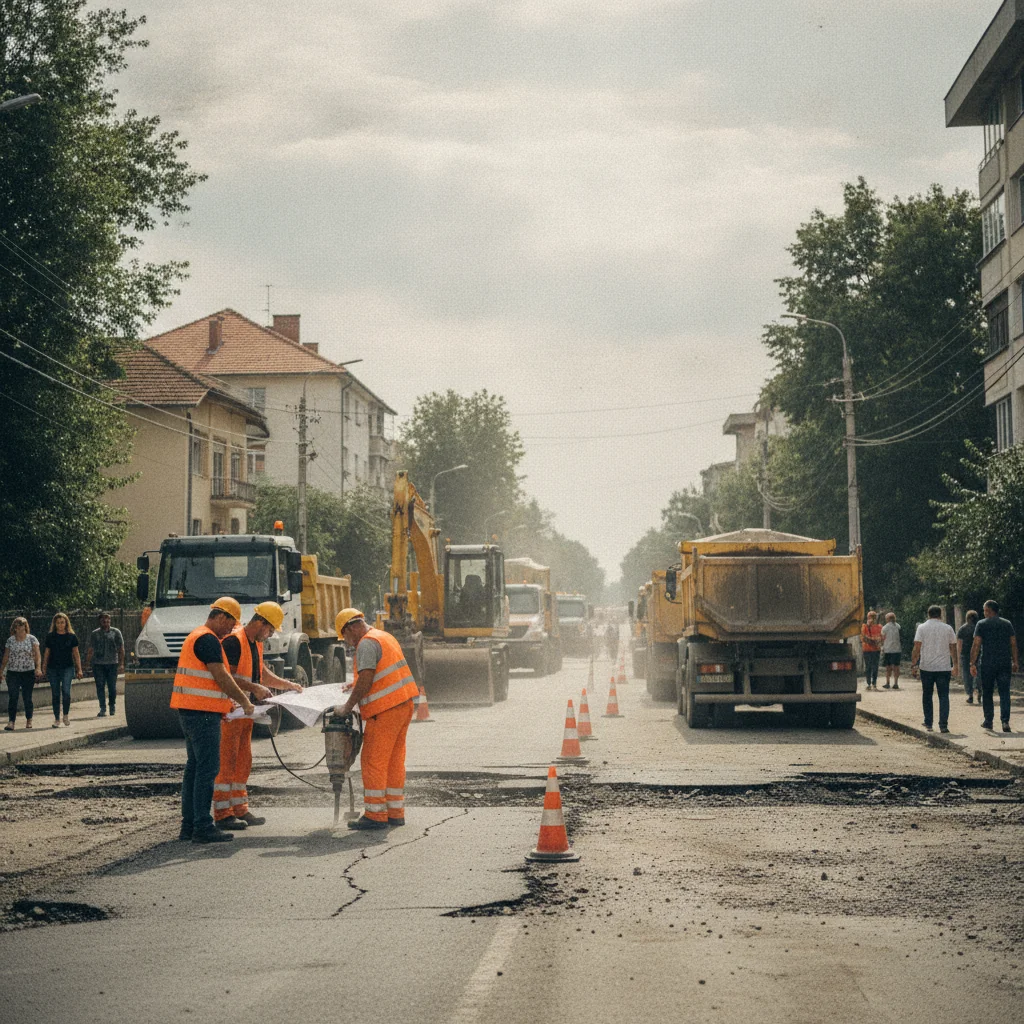 Primăria lansează licitația pentru reparații stradale de 25 milioane lei