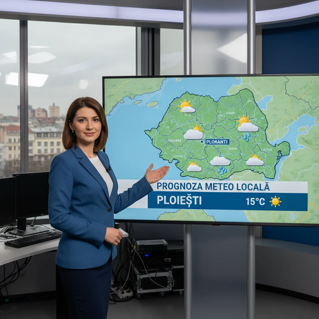 Prognoza meteo pentru Ploiești: duminică cu soare și temperaturi între -1°C și 5°C