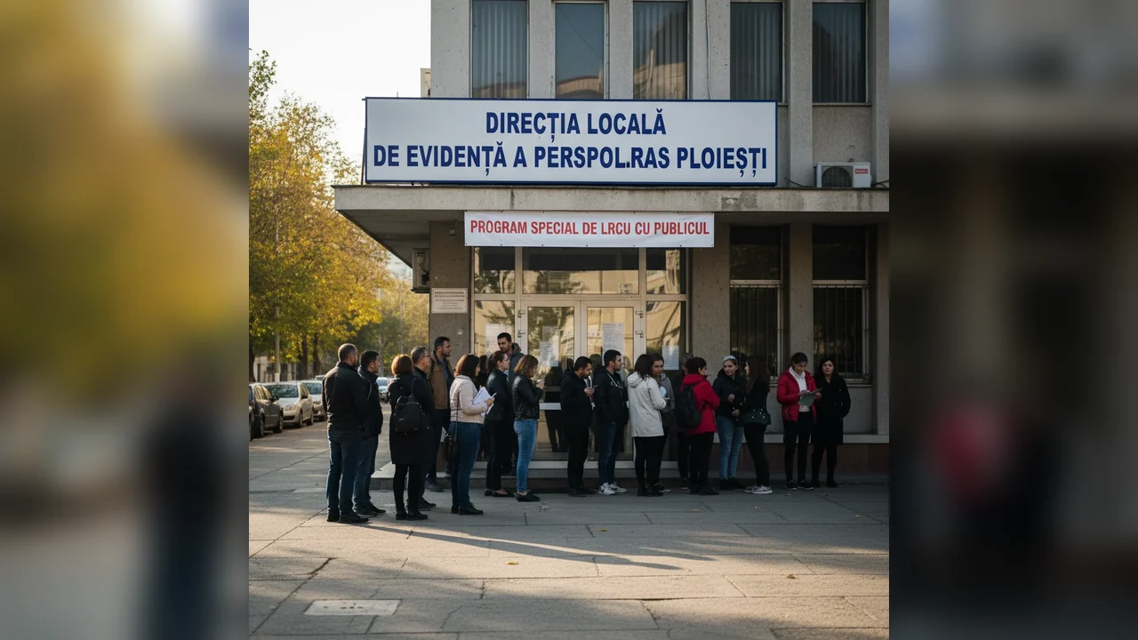 Program special de lucru la Evidența Persoanelor Ploiești în perioada sărbătorilor de iarnă
