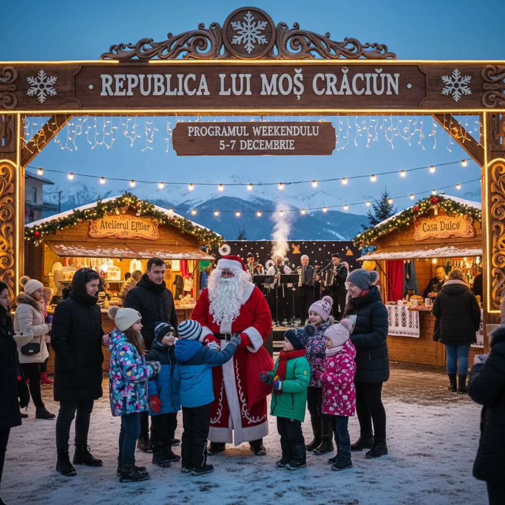 Programul evenimentelor din weekendul 5-7 decembrie
