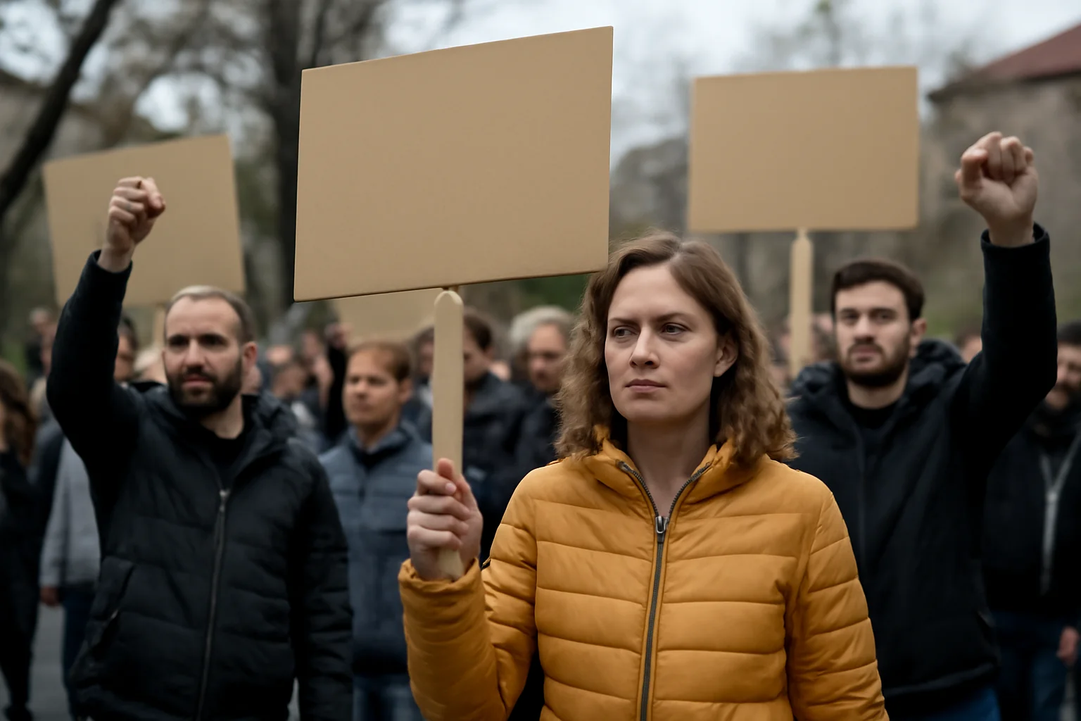Protest AUR la Ploiești împotriva majorării taxelor locale, cu participarea lui George Simion