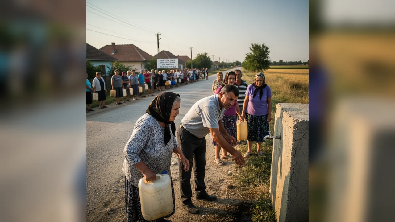 Se extinde lista localităților din Prahova afectate de lipsa apei potabile