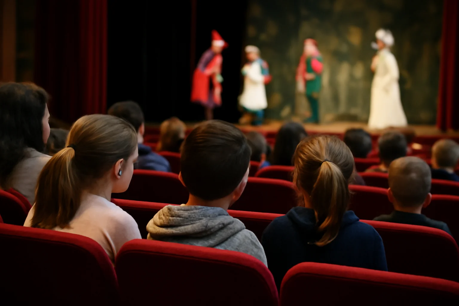 Spectacol pentru copii la Teatrul Toma Caragiu din Ploiești
