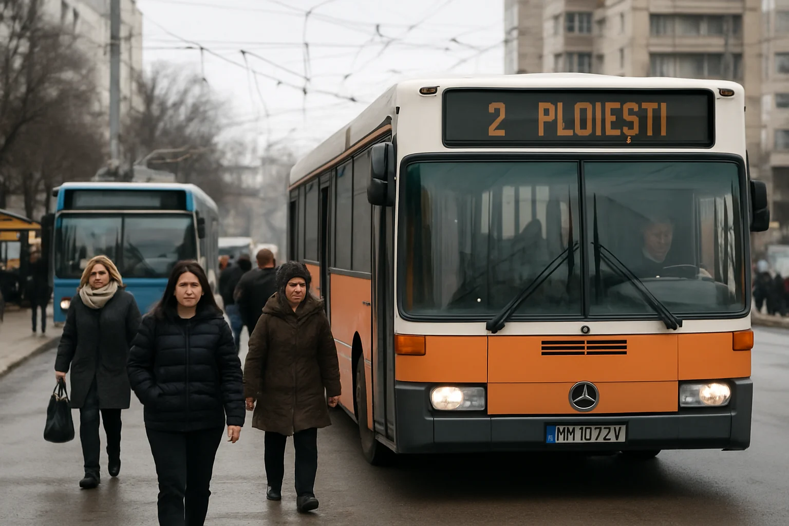 Starea transportului public în Ploiești la începutul anului 2026
