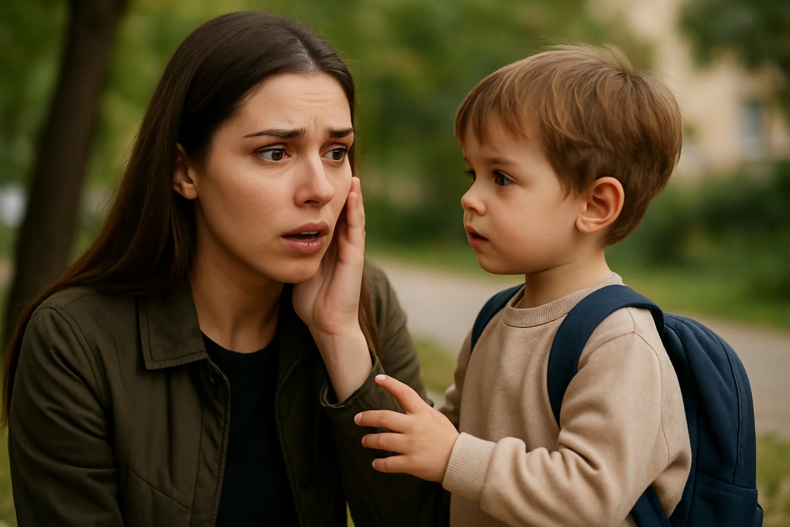 Theo Rose, uimită de întrebarea fiului Sasha despre grădiniță