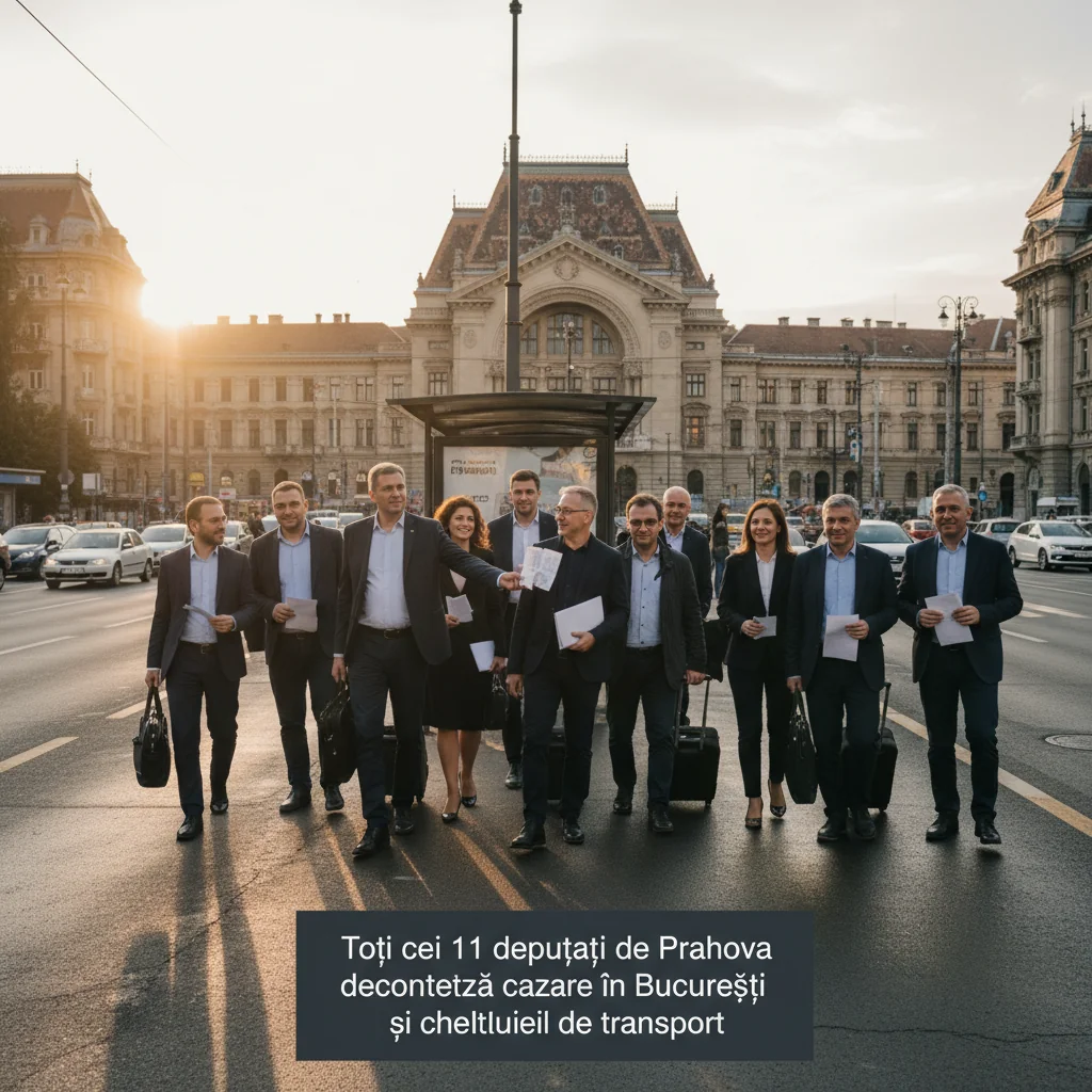 Toți cei 11 deputați de Prahova solicită rambursare pentru cazare în București și cheltuieli de transport