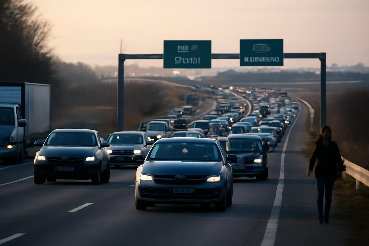 Trafic fluid pe DN1 Ploiești–Brașov și A3 București–Ploiești în primele ore ale dimineții