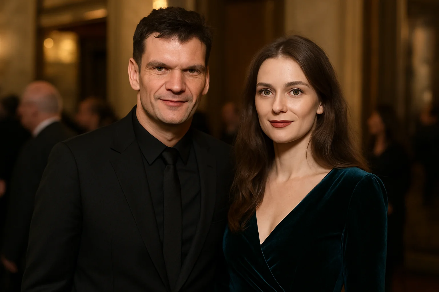 Tudor Chirilă și partenera sa, apariție rară la Gala Uniter