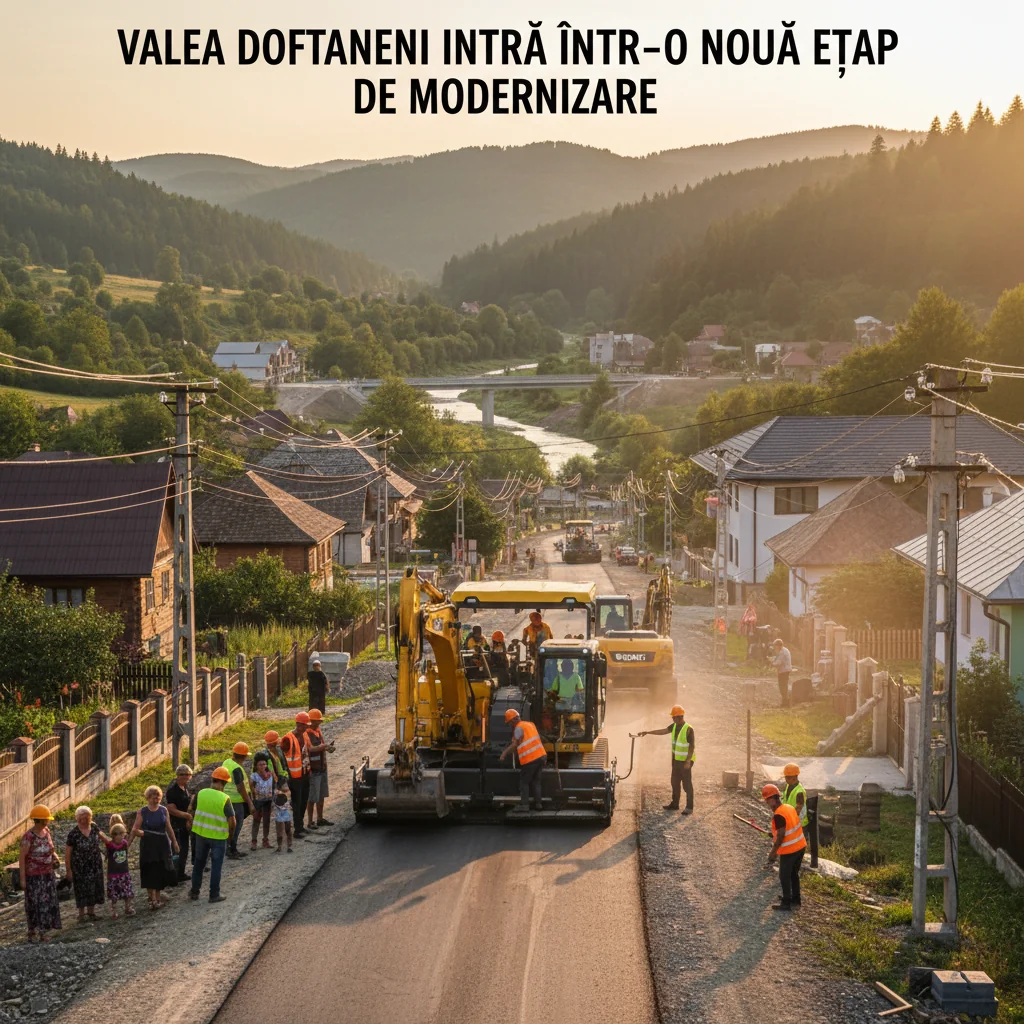 Valea Doftanei începe o nouă fază de modernizare locală