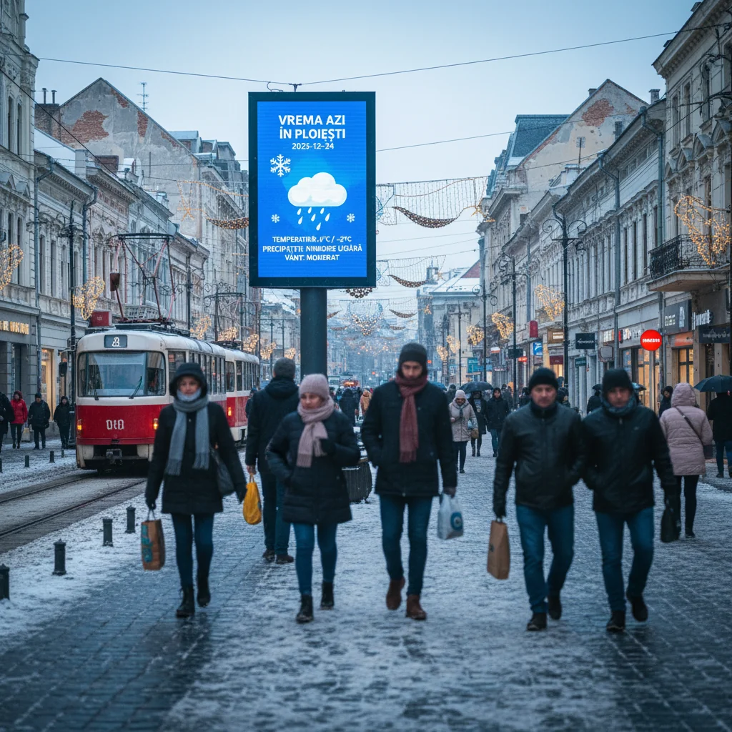 Vremea azi în Ploiești — 2025-12-24