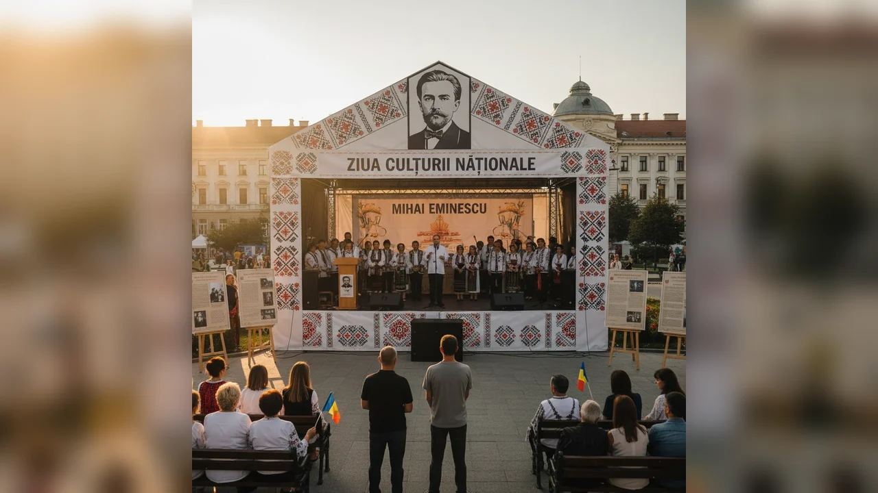 Ziua Culturii Naționale marcată la Ploiești printr-o serie de evenimente dedicate lui Mihai Eminescu